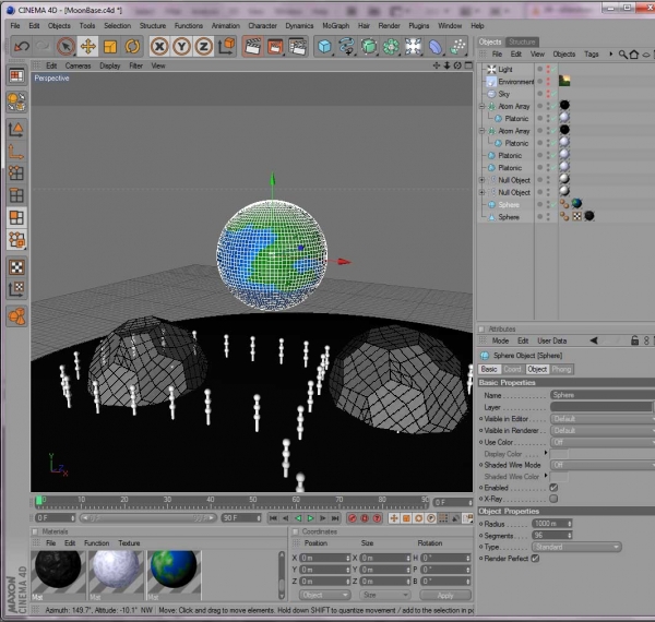 Creation of Moon Base: Step 5